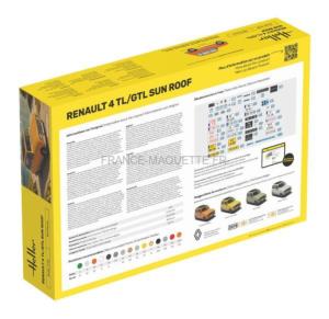 HELLER Renault 4 TL/GTL Sun Roof au 1/24 - 82704