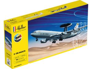 HELLER MAQUETTE AVION 56308 STARTER KIT E-3B AWACS 