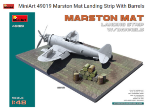 MiniArt 49019 Marston  Piste d'atterrissage avec barils 49019