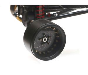 Blocs de poids en laiton de grande taille 23 g pour base de poids d'essieu PHAT™ BRX70/BRX80/BRX90 (2) BOOM RACING BRLC7091