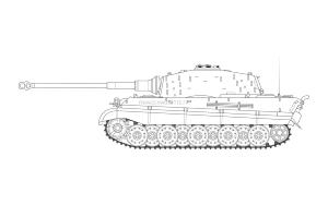 King Tiger 1:35 - Airfix A1369