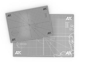 Tapis de coupe format A4 GRIS AK INTERACTIV AK8209