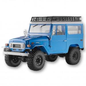 FMS 1/10 Toyota Land FJ40 cruiser scaler ARTR car kit (RS version) - Bleu