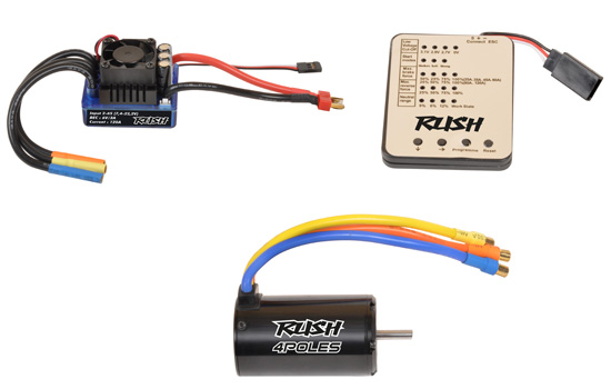 COMBO BRUSHLESS 120A/6S