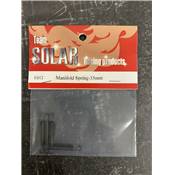 TEAM SOLAR Ressorts d'échappement 35mm par 4 E012