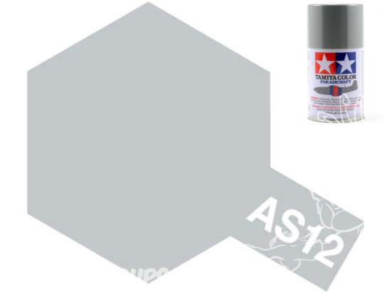 Tamiya Bombe Peinture argent metal AS-12 86512