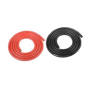 Fil Noir et Rouge 10AWG D5.5mm - 2x1m - CORALLY - C-50107