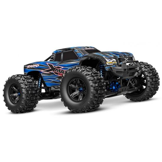 Traxxas X-Maxx Ultimate 8S 4wd Brushless Radio TQi & TSM iD RTR 77097-4 Bleu