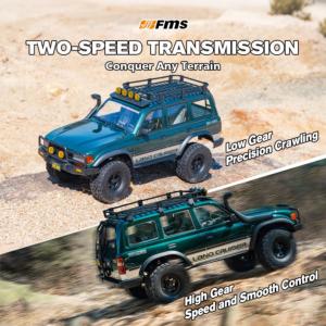 Toyota Land cruiser 80 FCX10 brushless ARTR kit (RS) -Green FMS11042RS
