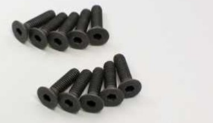 Vis M4x15mm Tete Fraisee Hex (10)