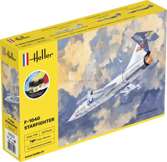 Heller Starter kit Avion F 104G Starfighter 1/48 - 35520