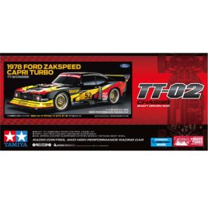 TAMIYA FORD ZAKSPEED CAPRI TURBO 1978 TT02 47526 (PRECOMMANDE)