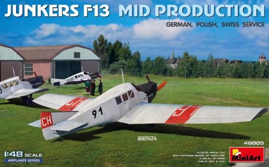 MiniArt 48005 Junkers F13 Mid Production
