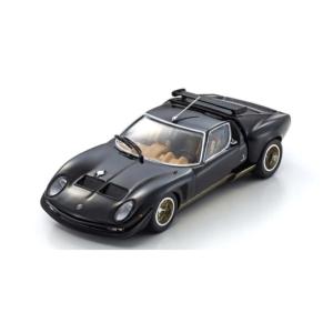 Kyosho Diecast Lamborghini Miura SVR 1970 Noir et Or 1/43 KS03203BKG