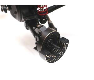 Blocs de poids en laiton de grande taille 23 g pour base de poids d'essieu PHAT™ BRX70/BRX80/BRX90 (2) BOOM RACING BRLC7091