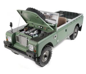 Ensemble de compartiment moteur réaliste Land Rover® série KUDU™ BOOM RACING BRX02378