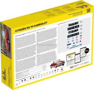 HELLER Starter Kit Citroen DS 19 Cabriolet 1/16 - 56796