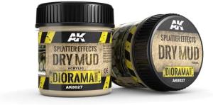 SPLATTER EFFECTS DRY MUD 100ml (pate à décor boue sèche)
