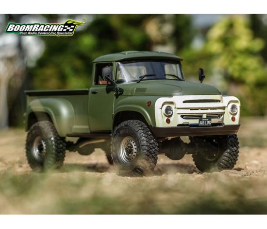 Boom Racing BRX01 AWB Link châssis réglable 1/10 4WD avec carrosserie ZIL BR8013