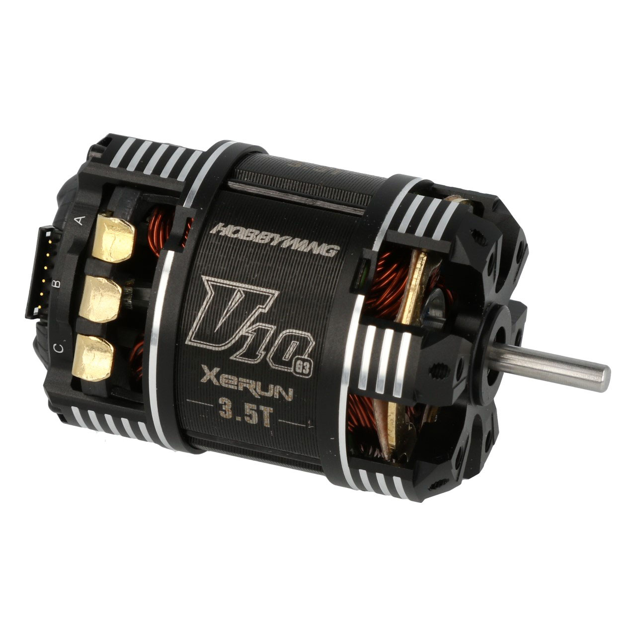 Xerun V10 Brushless Motor G3 9450kV (1s) 3.5T Sensored for 1