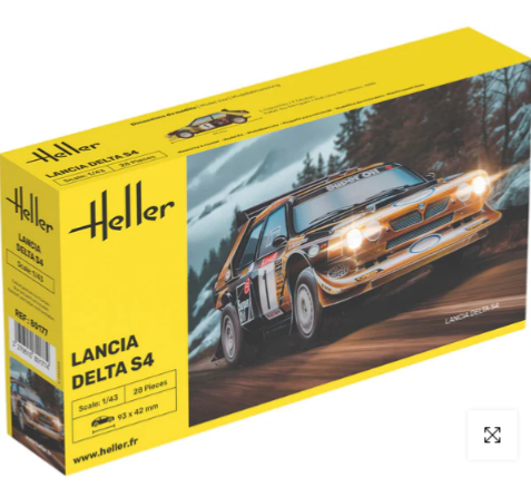 HELLER Lancia Delta S4 1/43  80177