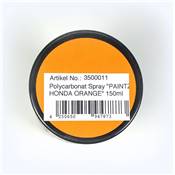 Spray pour Lexan HONDA ORANGE 150ml