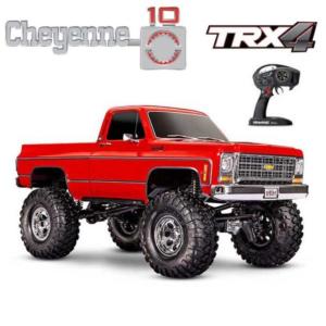 TRX-4 CHEVROLET K10 CHEYENNE ROUGE