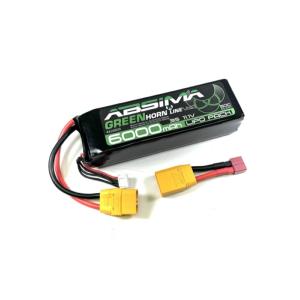 Absima - Batterie Greenhorn Lipo 3S 11.1V 6000mAh 50C - 4140020