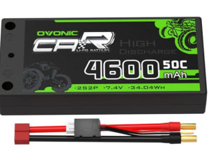  OVONIC Batterie LiPo 2S 50C 4600mAh 7.4V LiPo X000YTZDNJ