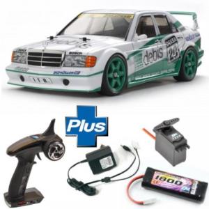 Kit complet RTR MERCEDES BENZ 190 E EVO II DEBIS TT01E 58656L