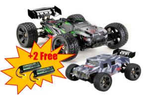 Absima 1:8 Truck "TORCH/GUARDIAN 2in1" white/black 4S RTR + 2 lipo 2S 6000mah