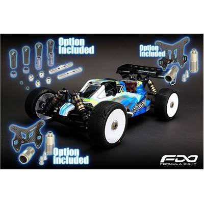 Kit buggy à monter Sparko F8 EURO 1:8 4WD Nitro Buggy SPKF80001-25