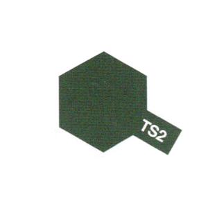 Tamiya TS2 VERT FONCE MAT 85002