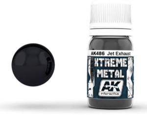 AK INTERACTIVE XTREME METAL JET EXHAUST 30ML AK486