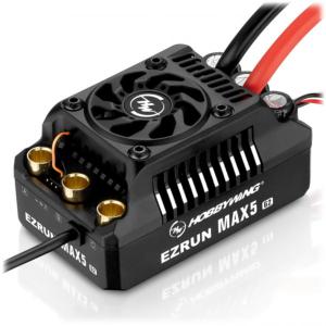 Hobbywing Contrôleur Ezrun MAX5 HV G2 Sensorless 250 Amp, 6-12s LiPo, BEC 8A