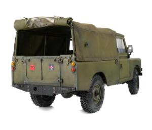 Capote souple intégrale KUDU™ et arceau (vert) pour Land Rover Series 109 (vert) BOOM RACIND BRX02392G