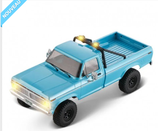 FMS 1/18 FORD F-100 FCX18II RTR car Kit - Cerulean  FMS118L01BD-CRL