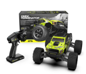 Rlaarlo Omni-Terminator Mini 1:10 Camion Monster RC Brushless RTR Version Métal - Vert RLA-FA-001575