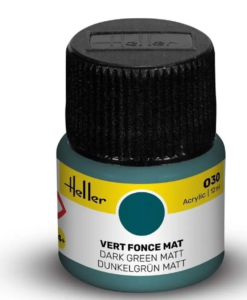 Heller Peinture Acrylique  Vert Foncé Mat  12ML 9030