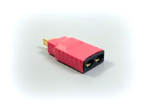ABSIMA Adaptateur T-Plug mâle - compatible avec Traxxas femelle 3040043
