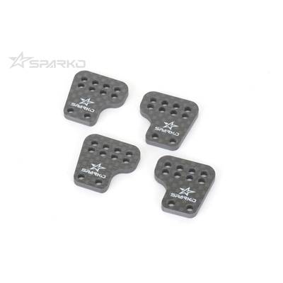 Platine carbone de fusées arrières Sparko F8 3.0mm (4)