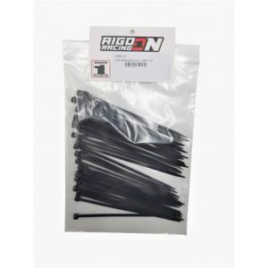 COLLIERS RILSAN NOIRS WURTH 3.6mm x 140mm (x50) - AR1411