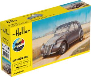 Heller: STARTER KIT Citroen 2 CV in 1:43