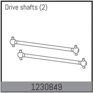 Absima - Arbres de transmission Arrière G/D pour Absima Desert Buggy ADB1.4 - 1230849