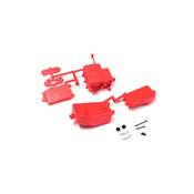 Boitier Recepteur & batterie Kyosho Inferno MP9-MP10 - Rouge