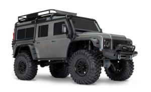 Traxxas TRX-4 LR Defender 1/10 Crawler RTR Brushed Clipless 82256-4-SLVR gris