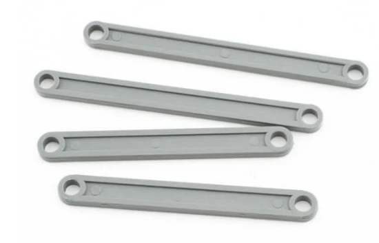 TRAXXAS BIELLETTES DE CARROSSAGE GRISES AVANT ET ARRIERE NON-REGLABLES (X4) 3641A