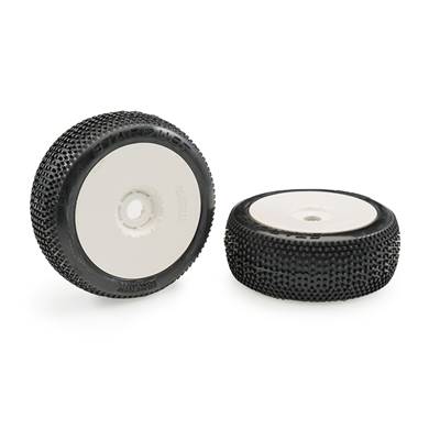 Pneus Matrix Buggy 1:8 Stardust Ultra Soft (2) jantes blanches
