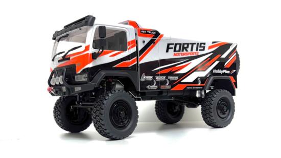 Hobby plus Camion de rallye brushless 1:18 DKR-4 Fortis RTR - blanc HBP1810820-WH