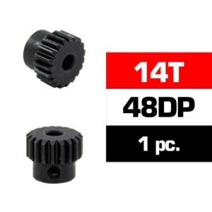 Pignon 14T Acier HSS 48DP - D3.17mm - ULTIMATE - UR4314-14